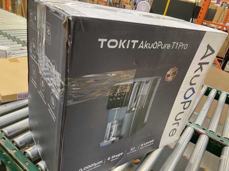 Photo 1 of TOKIT T1 Pro Reverse Osmosis Water Filter Countertop, NSF/ANSI 58, RO Whole House Water Filter System with Alkaline Remineralization Filter and Instant Heating Tech, No Installation
