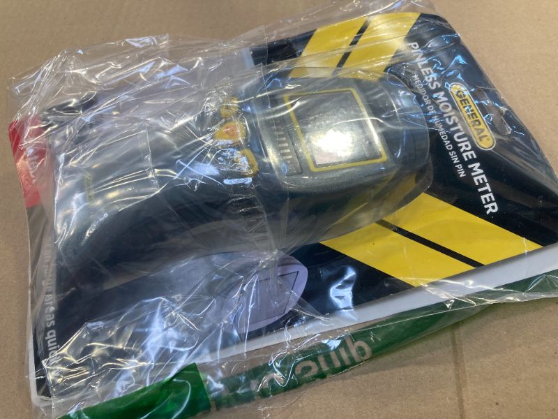 Photo 1 of General Tools LCD Moisture Meter #MM8 - Leak and Humidity Detector - Pinless and Non-Invasive
