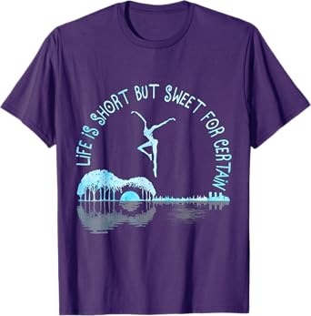Photo 1 of Life Is Short Guitar But Sweet For Certain T-Shirt--L