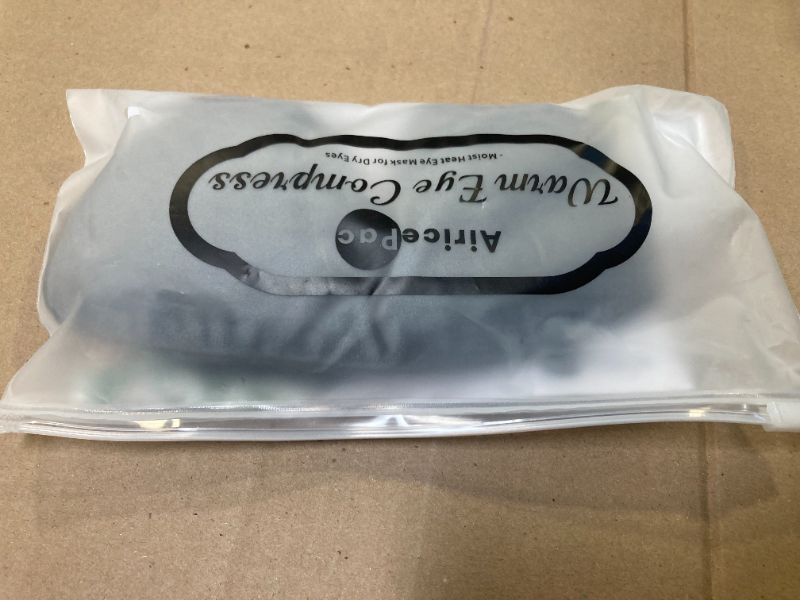 Photo 1 of AiricePac Microwave Activated Warm Eye Compress for Dry Eyes, Blepharitis & Stye, Heated Eye Masks for Dry Eyes, Dry Eye Therapy Mask & Eye Compress Moist Heat Delivers Warm Compress for Eyes