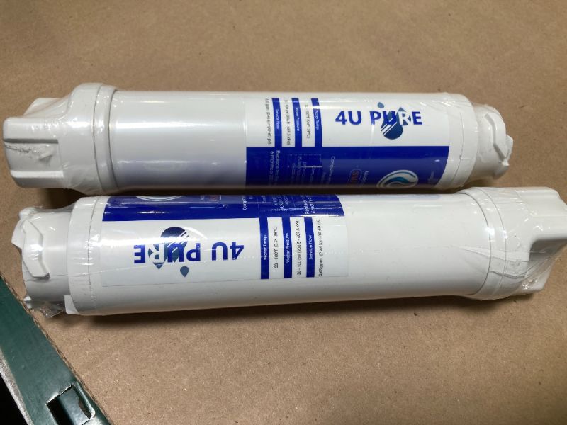 Photo 1 of 4U PURE Replacement for EPTWFU01, ?ur? S?ur?? Ultra 2, EWF02, 012505454226, 4562222 Refrigerator Water Filter, Pack of 2