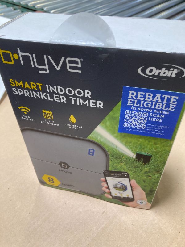 Photo 1 of Orbit 57925 B-hyve 8-Zone Smart Indoor Sprinkler Controller