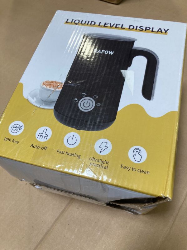 Photo 1 of 4 in 1 Electric Milk Frother: Automatic Milk Steamer Large Capacity Hot & Cold Coffee Foam Froth Maker, Milk Warmer Foamer for Latte, Cappuccino, Hot Chocolate