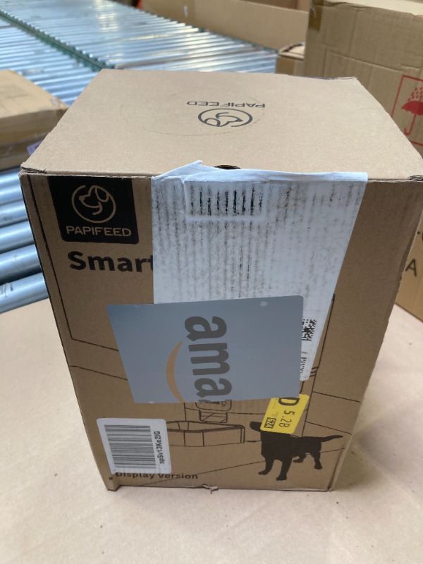 Photo 1 of PAPIFEED Smart Automatic Cat Feeders: WiFi Pet Feeder with APP Control for Remote Feeding, Detachable for Easy Clean, Automatic Cat Food Dispenser with Alexa,1-30 Meals Per Day for Dog (6L/25Cup)