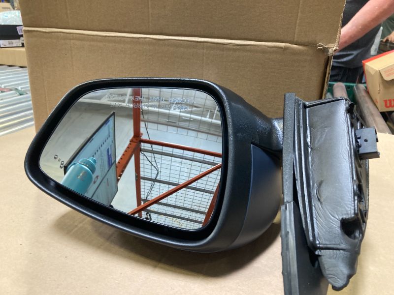 Photo 1 of HLBTK LJ6Z-17682-DA LJ6Z-17682-AFT Right Passenger Side Mirror Assembly 7 Pins Fits for Ford Escape 2020 2021 2022 2023 Heated with Blind Spot Rear View Mirror