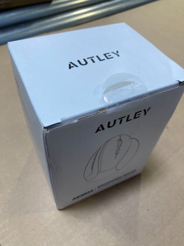 Photo 1 of AUTLEY Ergonomic Mouse for Large Hands, Rechargeable Vertical Mouse, 2.4GHz Wireless Computer Mouse for Windows/macOS - 6 Buttons, Low Power Warning, 800/1200/1600 DPI, Black