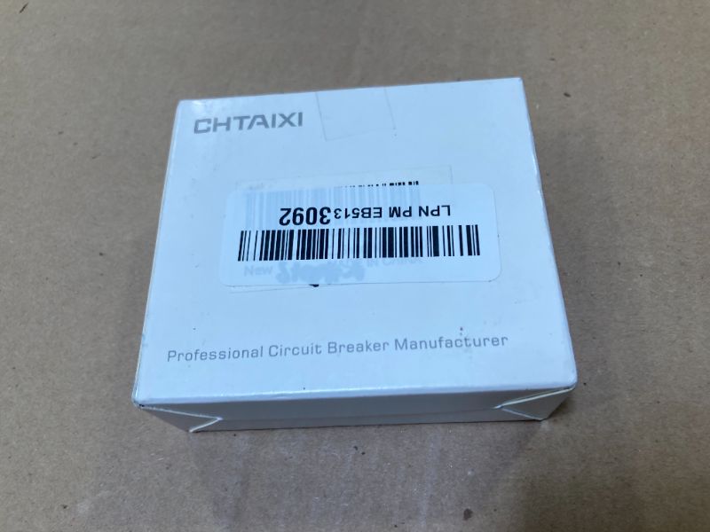 Photo 1 of Chtaixi 12V-110V DC Miniature Circuit Breaker, 100 Amp 1 Pole Battery Breaker Protector for Solar PV System and RV, Thermal Magnetic Trip, DIN Rail Mount, High Current DC Disconnect Switch MCB 1P B100