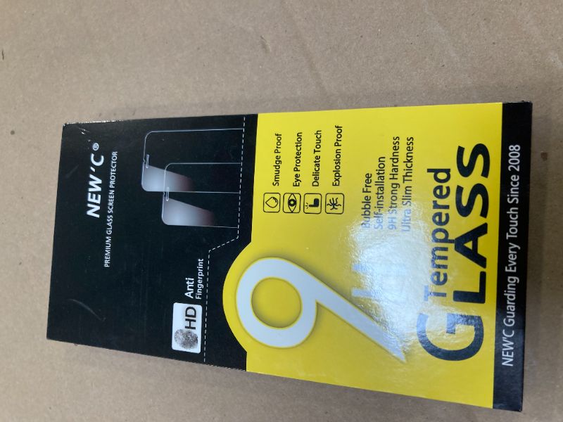 Photo 1 of NEW'C 3 Pack Designed for Samsung Galaxy S23 FE 5G Screen Protector Tempered Glass, Bubble Free, Ultra Resista