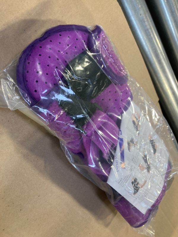 Photo 1 of ANSUSIC Plantar Fasciitis Night Splint-Upgrade 3 Adjustable Planter Facetious Relief Brace,Plantar Fasciitis Relief(Purple-1PC)