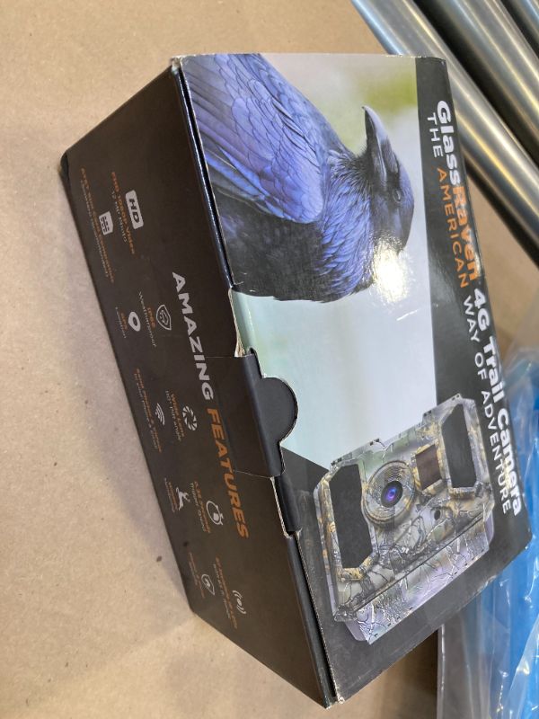 Photo 1 of CREATIVE XP Cellular Trail Cameras WiFi 12MP 1080P Outdoor Game Camera with No-Glow Night Vision Motion Activated IP54 Waterproof for Wildlife Hunting or Property Security, 32G SD Memory Card