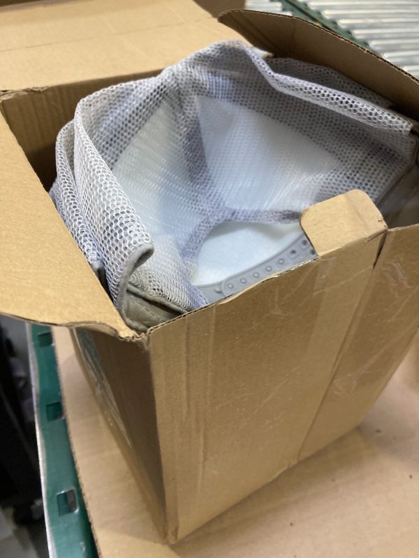 Photo 1 of 10 Pcs Sublimation Blank Trucker Hats Bulk Mesh Baseball Cap Polyester Mesh Trucker Hat for Men and Women (Grey and White)