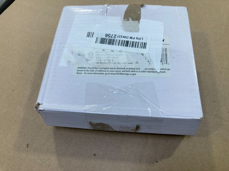 Photo 1 of Westbrass D402LA-RAW 1-1/2" Brass LA Code P-Trap, Unfinished