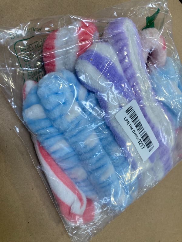 Photo 1 of VITEVER 4 Pack Spa Headband for Makeup and Face Washing - Microfiber Bow Tie Headbands, Trendy Gifts for Women and Girls