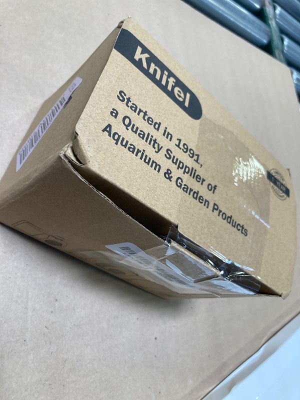 Photo 1 of Knifel 550GPH Submersible Water Pump, Fountain Pumps with dry run protection Adjustable Flow Rate Desin 6.5ft High Lift for Fountains, Hydroponics, Ponds, Aquariums & More