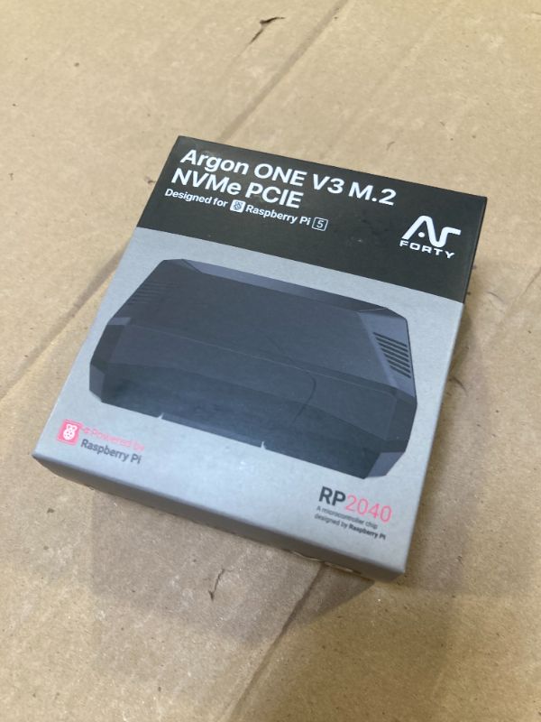 Photo 1 of Argon ONE V3 M.2 NVME PCIE Case for Raspberry Pi 5
