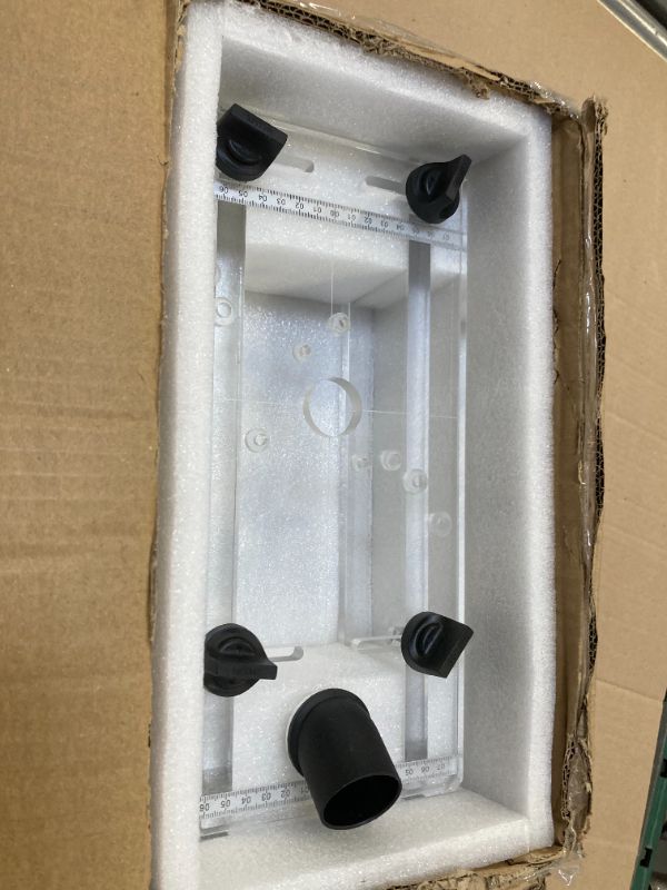 Photo 1 of 495246 Template Routing Aid Compatible with festool of-FH 2200,Precision Routing Aid Compatible with festool of 900/of 1010/of 1400/of 2200. Integrated Ruler & Adjustable Fence & Dust Extraction Port
