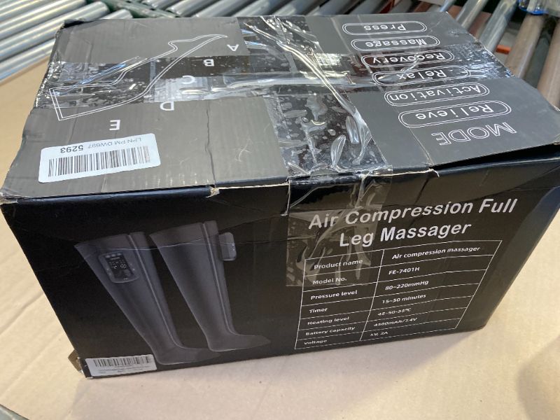 Photo 1 of Air Compression Full Legs Massager