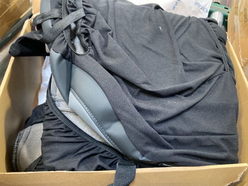 Photo 1 of 1pc--Skechers Car Seat Covers,Luxury Faux Leather Seat Covers,Waterproof Anti Slip Car Seat Protector Front Seats,Car Accessories Airbag Universal Fit for Most Cars,Vans,Trucks,SUV,Grey
