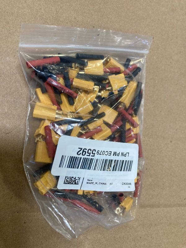 Photo 1 of 20 Pairs XT30 Connectors Male and Female Connectors Plugs with 2 Pieces Shrink Tubing for RC Battery