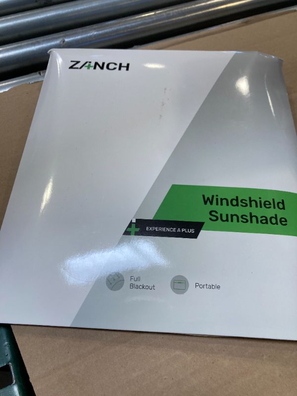 Photo 1 of 2025 Upgraded Zanch Car Front Windshield Sun Shade - Ultimate UV Protection & Heat Reduction|Innovative No Light Leakage Technology|Foldable Design for Sedans Mini SUVs, Medium(64''X32'')