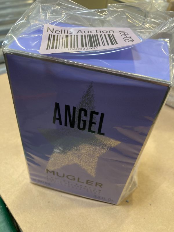 Photo 1 of Mugler Angel - Eau de Parfum - Women's Perfume - Ambery & Woody - With Bergamot, Praline, and Patchouli - Long Lasting Fragrance - 3.3 Fl Oz