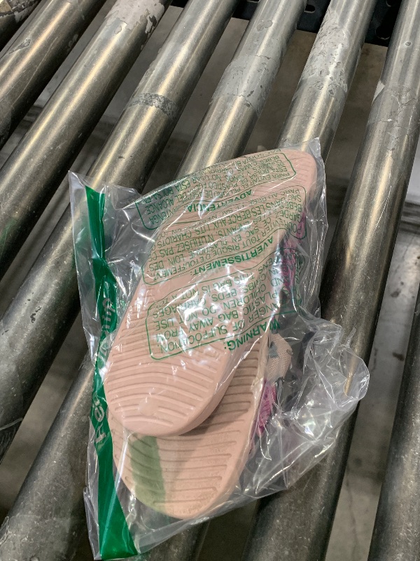 Photo 1 of Juicy Couture Women's Slide Sandals – Comfortable Slip-On Footbed for Casual Wear, and Pool Size 8 Juicy Rose Print