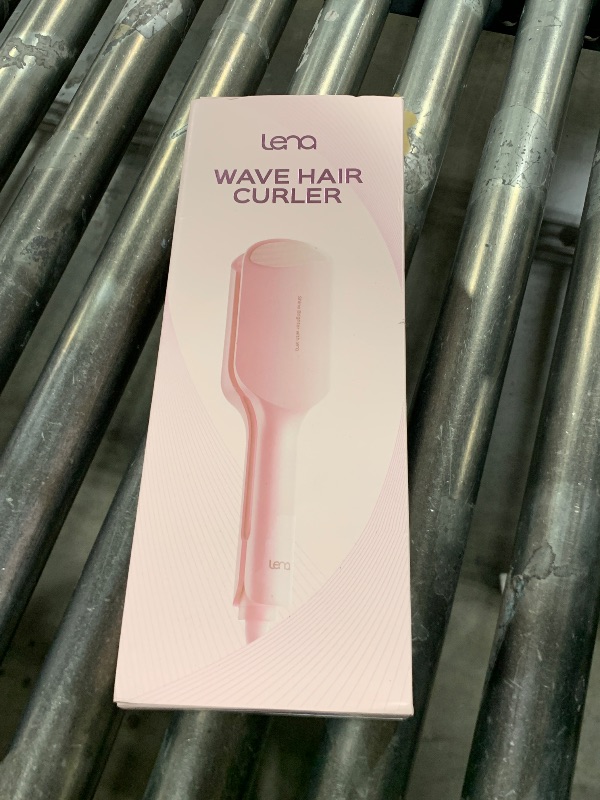 Photo 1 of Waver Curling Iron LENA S12 Beach Waver Curling Wand, Hair Tool with 2 Barrels, Anti-Scald Protection, Adjustable Time & Temps, Dual Voltage, Titanium Coating for Effortless, Long-Lasting Waves