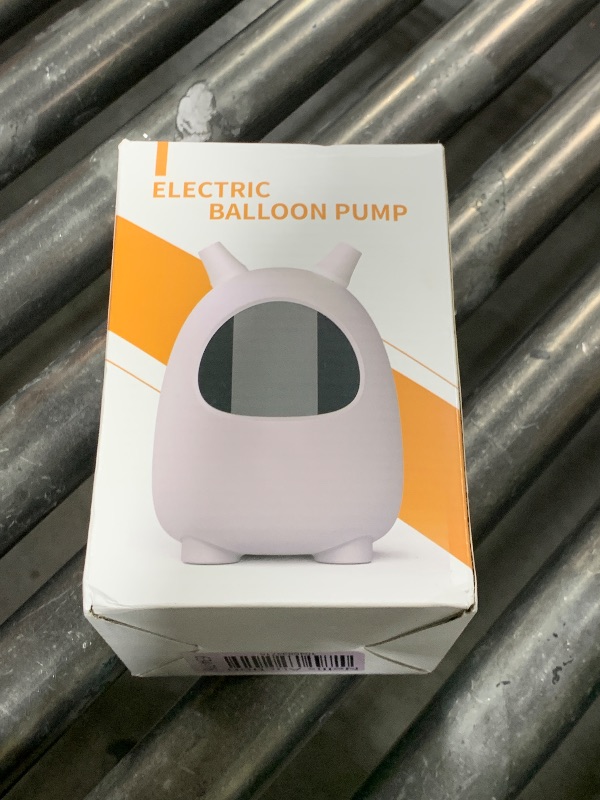 Photo 1 of Balloon Pump Electric, SPLAKS Balloons Inflator Air Pump Portable Balloon Blower for Garland Arch, Party Decoration, Birthday, Gender Reveal, Graduation