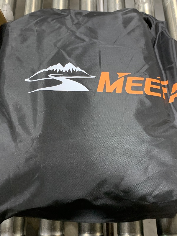 Photo 1 of MeeFar Car Roof Bag XBEEK Rooftop top Cargo Carrier Bag 20 Cubic feet Waterproof for All Cars with/Without Rack, Includes Anti-Slip Mat, 10 Reinforced Straps, 6 Door Hooks, Luggage Lock