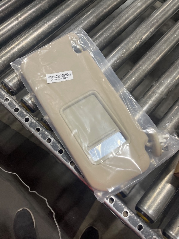 Photo 1 of Sun Visor with Vanity Light for 2006-2013 Toyota RAV4, Right Passenger Side Beige Sunvisor Replacement 74310-42452-B2