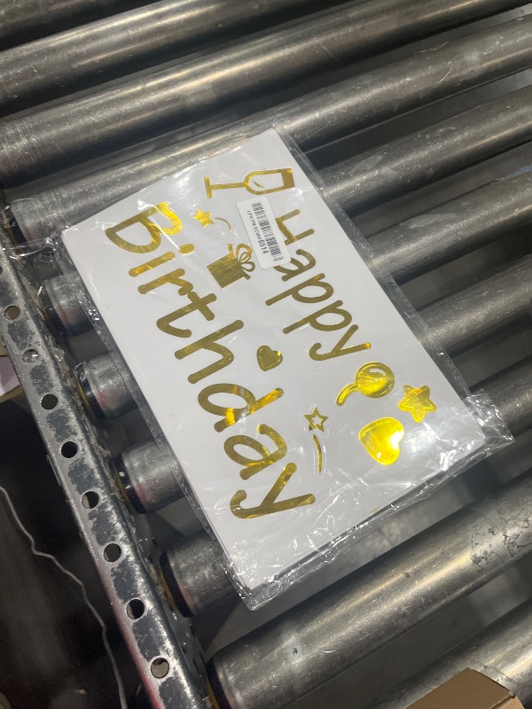 Photo 1 of 15PCS Bobo Balloon Stickers, Self-Adhesive Happy Birthday Letter Stickers Bobo Balloon Transparent Decals for DIY Birthday Party Decoration Supplies