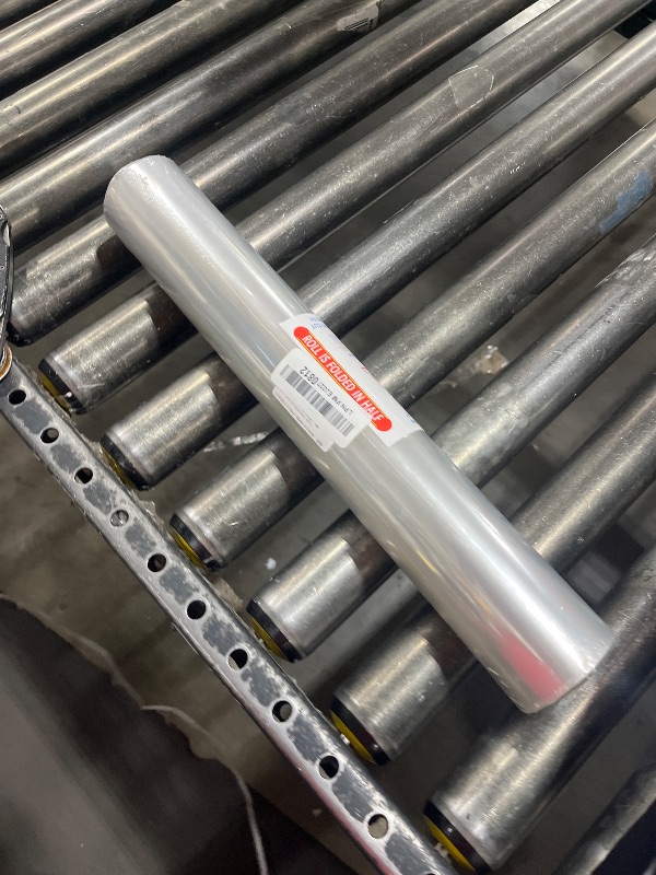 Photo 1 of 100 ft Clear Cellophane Wrap Roll (31.5 in x 100 ft) - 3 Mil Thicken Cellophane Roll, Clear Cellophane Bags Large, Clear Wrapping Paper for Flower Gift Baskets Wrap (31.5" fold into 16")