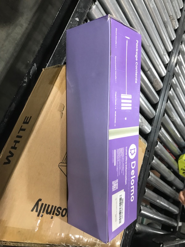 Photo 1 of 14.17" Extra Large Lint Rollers for Pet Hair, DELOMO Sticky Rollers for Floor with 3 Extendable Handle & 4 Refills (200 Sheets), Long Handle Sticky Mop for Cleaning Carpets, Couch, Furniture, Cars