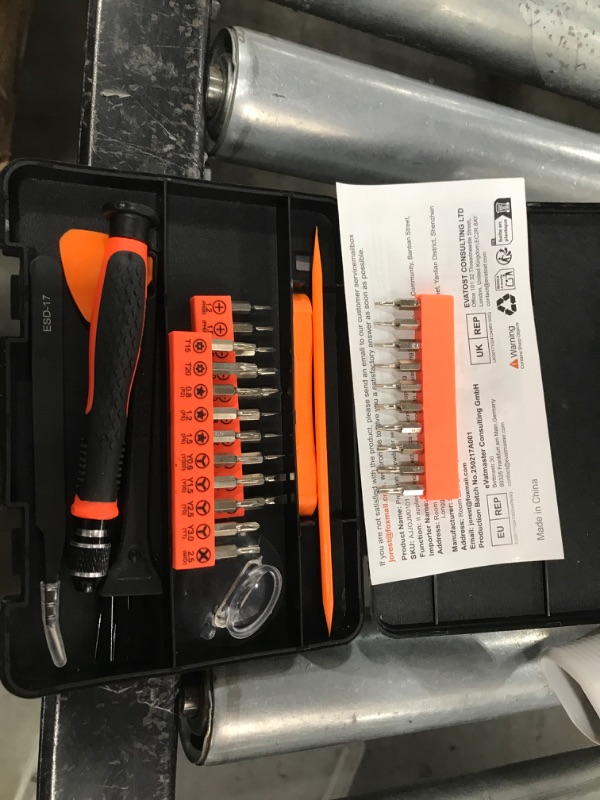 Photo 1 of JOREST 38Pcs Small Precision Screwdriver Set with Torx T5, T6, Y00, Mini Repair Tool Kit for Macbook, Computer, Laptop, iPhone, PS4 PS5, Xbox, Switch, Eyeglasses, Watch, Ring Doorbell, Electronic, etc