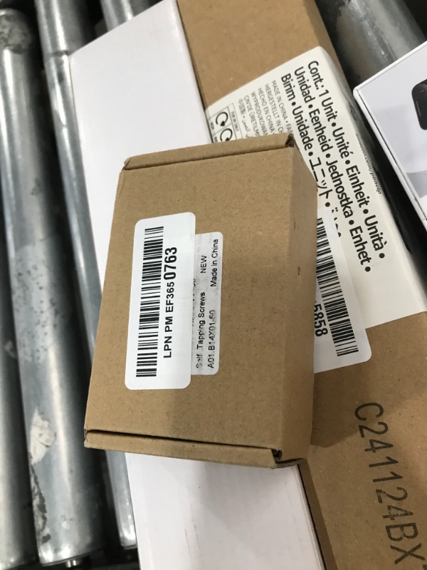 Photo 1 of #14 x 1 Hex Washer Head Self Tapping Screws, TEK Screws, Self Drilling, Stainless Steel 410 Sheet Metal Screws, Black Finish, 50 PCS