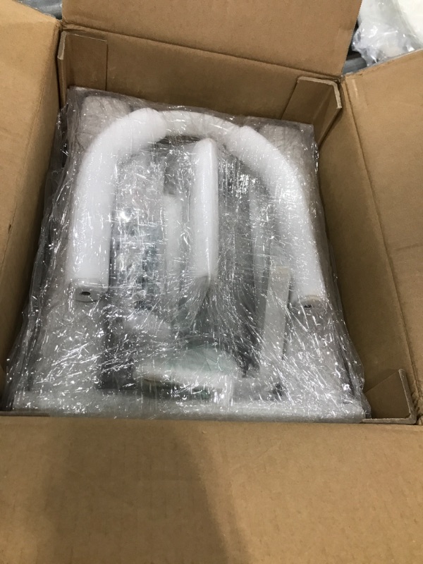 Photo 1 of Shower Transfer Chair for Bathtub, Heavy Duty Shower Chair with Handrail for Elderly, Height Adjustable, Rotating Shower Chair for Inside Shower, Clip onto Bathtub Edge, Get in and Out Bathtub Easily