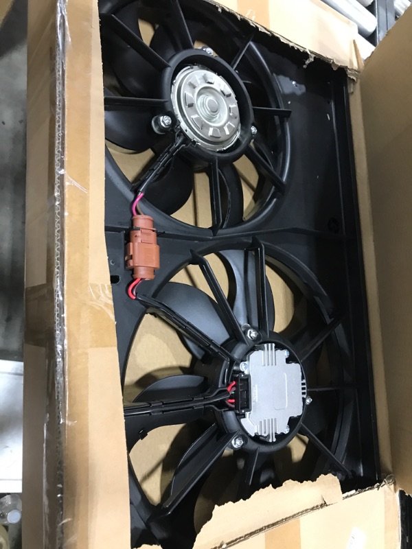 Photo 1 of marddpair Radiator Cooling Fan 1K0959455ET Replacement for Jetta 2005-2010 Replacement for Golf 2.5L 2010 1K0121207BB9B9