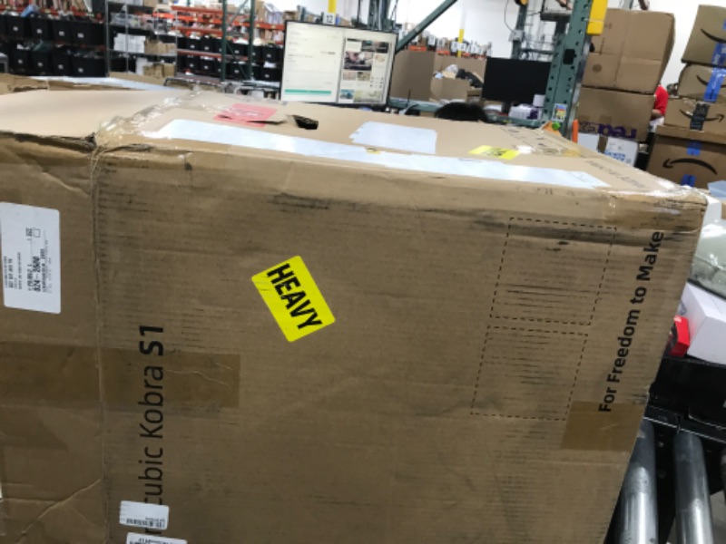 Photo 1 of Anycubic 3D Printer Kobra S1 Combo, Multi-Color 3D Printer Max 600mm/s High Speed Printing High Precision, Works Right Out of Box Sealed Storage Intelligent Mult-Filament Drying 9.8"x9.8"x9.8"
