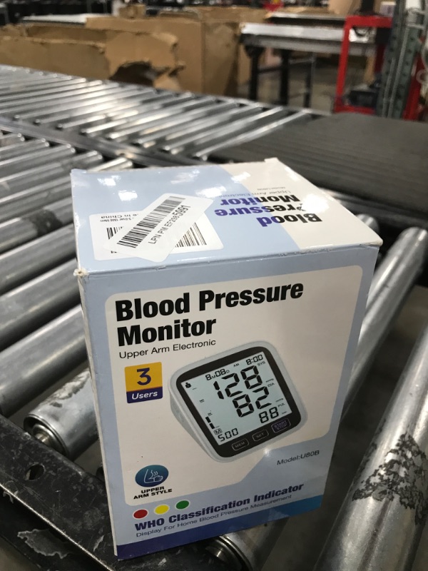 Photo 1 of Blood Pressure Machine Upper Arm, 3 Size Cuffs, Small 7"-9", Medium/Large 9"-17" and Extra Large XL Cuff 13"-21", Accurate Automatic Digital BP Cuff Home Use, Large Backlit BP Monitor 3-User 1500 Mem