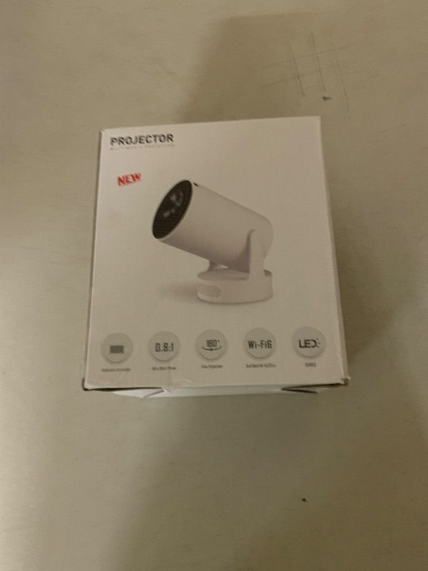 Photo 1 of DreamFair Mini Projector with WiFi and Bluetooth | 4K 1080P 170 ANSI Auto Keystone Correction | 210° Rotatable Portable Projector | 25"-110" Screen Video Projector for Smartphone/Laptop/PC HY300Ultra