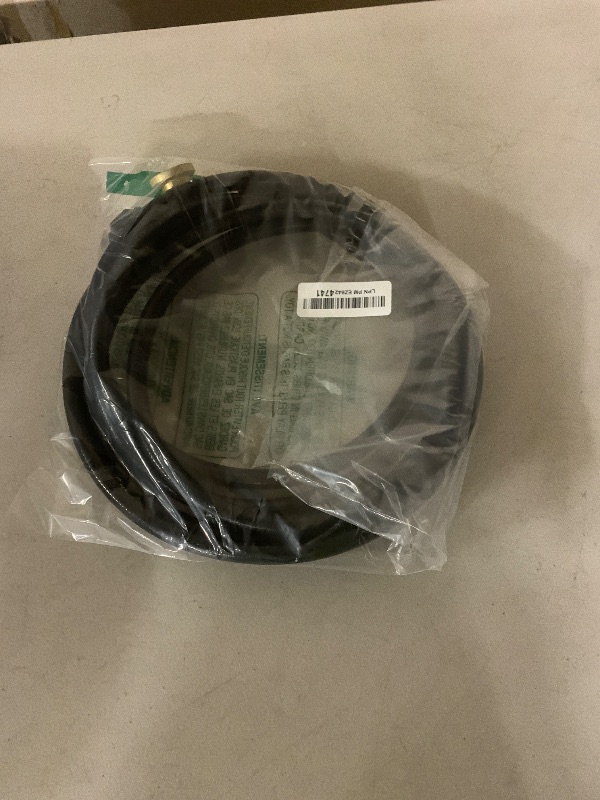 Photo 1 of DOZYANT 12 Feet Propane Tank Hose Extension with Gauge Replacement for Gas Grill, Heater and All Other Propane Appliances, Acme to Male QCC/POL Fittings