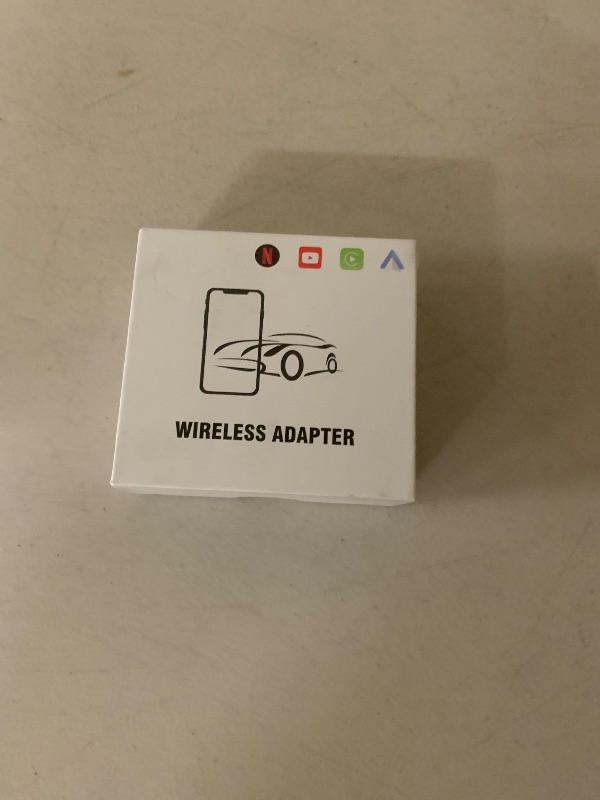 Photo 1 of Wireless CarPlay Adapter for Convert Wired to Wireless Car Play Adapter Fast Stable Connection 2025 Upgrade Ai Box Car Play Support Netflix, YouTube, TF Card Plug Connection Cars from 2015 & iOS 10+