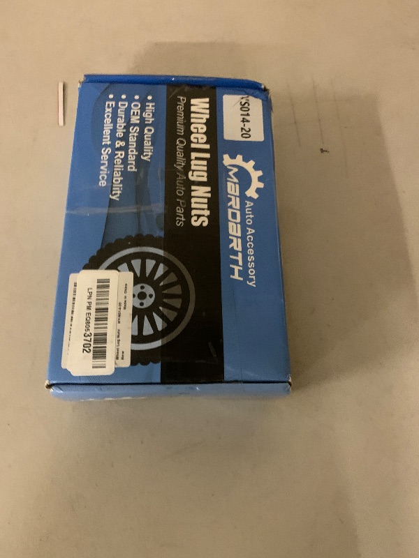 Photo 1 of 12x1.5 Lug Nuts 20 Pcs Chrome Closed End Mag Style Lug Nuts with Washer 13/16" (21mm) Hex Compatible with Toyota Camry/Corolla/Tacoma Lexus