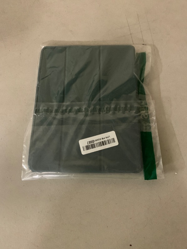 Photo 1 of Divufus Case for iPad 9.7 inch 6th/5th Generation, Trifold Stand Smart Auto Sleep/Wake Cover, Lightweight Soft TPU Case with Pencil Holder for iPad 9.7" 2018/2017, Dark Green
