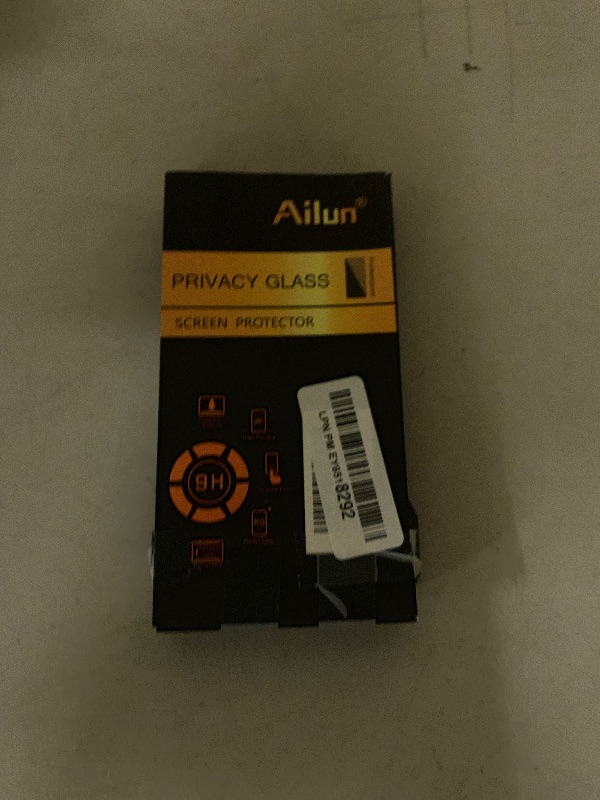 Photo 1 of Ailun 3 Pack for iPhone 17 Pro Max Privacy Screen Protector [6.9 inch]+ 3 Pack Camera Lens Protector with Installation Frame,Dynamic Island Compatible,Anti Spy Tempered Glass[9H Hardness]-HD
