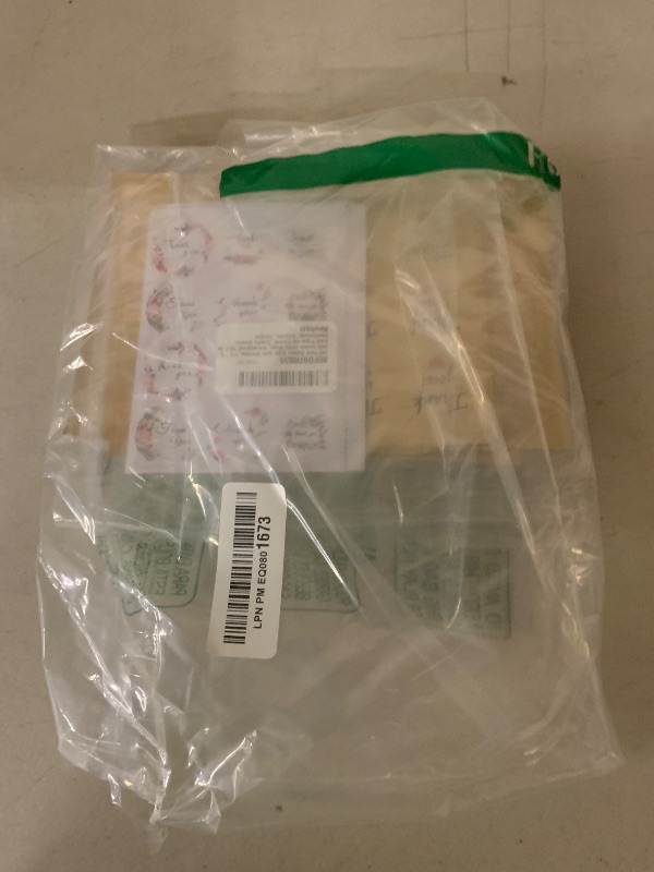 Photo 1 of 100 Pack Bakery Bags with Window, 7.5 * 5.1 Inch Cookie Donut Bags, Greaseproof Heat Seal Paper for Donuts, Bakery Snacks, Sandwiches, Cookies