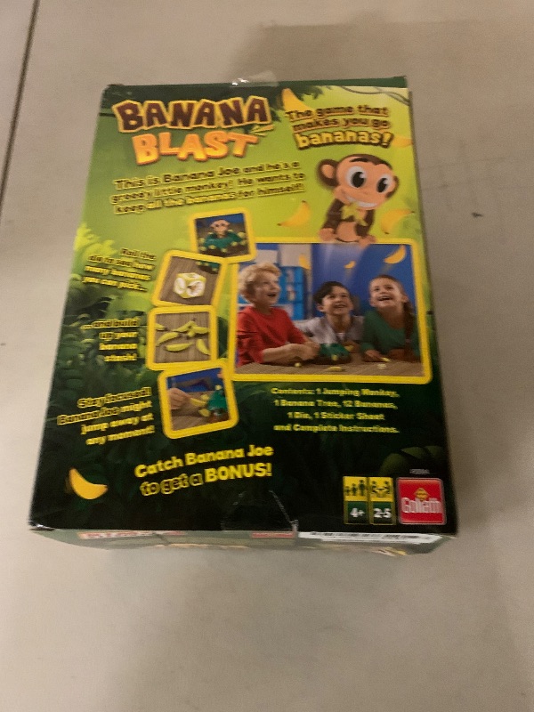 Photo 1 of Banana Blast - Pull The Bananas Until The Monkey Jumps Game by Goliath