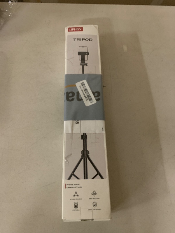 Photo 1 of Liphisy 64” Tripod for Cell Phone & Camera, Phone Tripod with Remote and Phone Holder, Sturdy & Stable Height Adjustable Multi-Angle Shot Selfie Stick Tripod for Video Recording