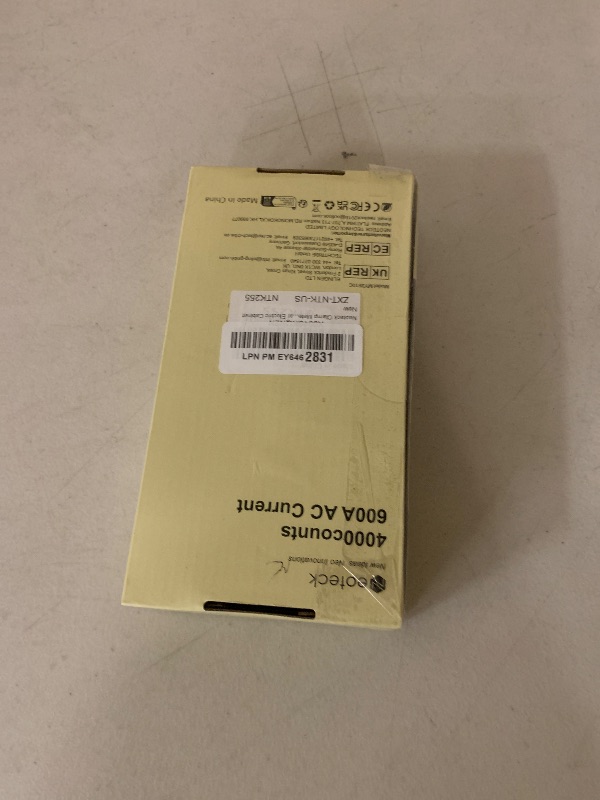 Photo 1 of Neoteck Clamp Meter 4000 Counts Amp Meter for TRMS AC Current AC/DC Voltage 600A Auto Range Digital Multimeter with Capacitance Continuity Resistance NCV Diode Test for Car Electric Cabinet