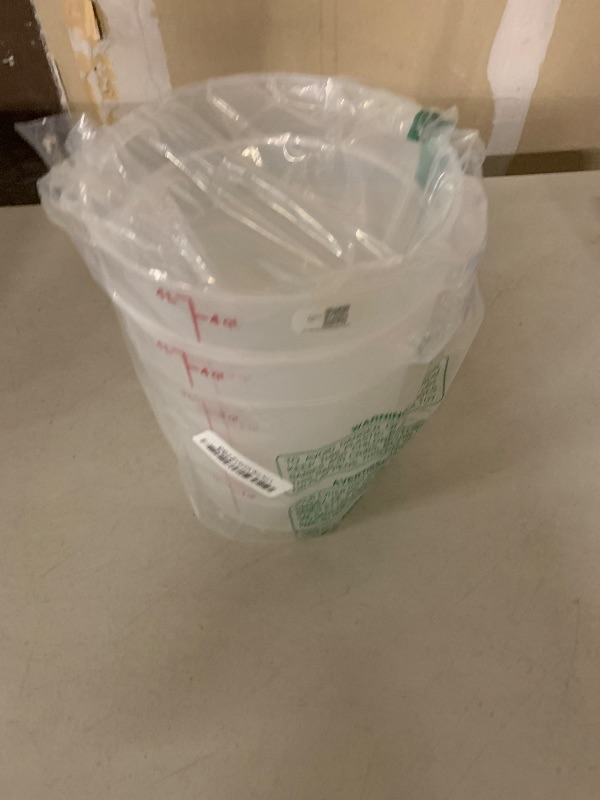 Photo 1 of Cambro Food Storage Containers with Lids (BPA-Free) - 4 Quart Food Storage Container (2 Pack)